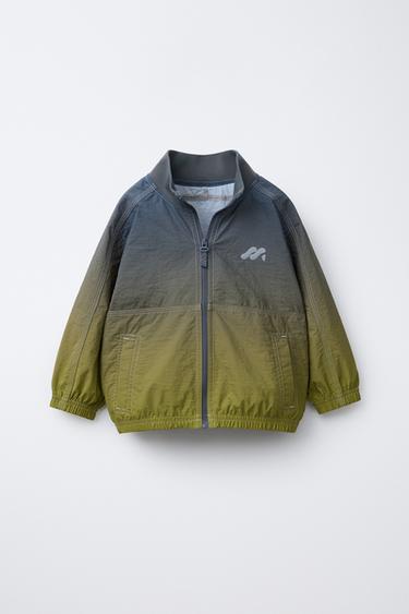 Zara Легкий дождевик с логотипом