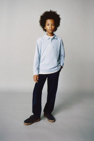 Zara Базовое поло пике