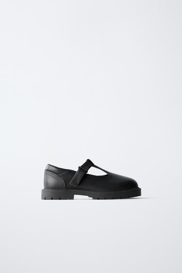 Zara Кожаные школьные туфли