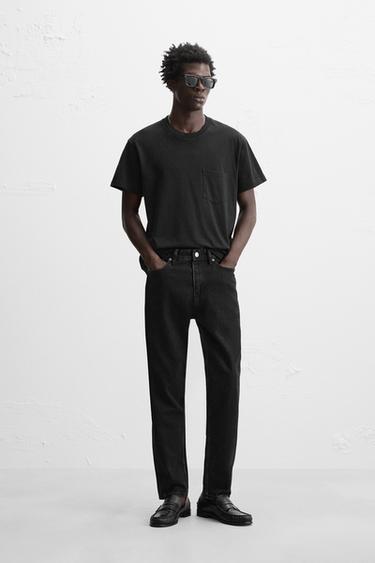 Zara Джинсы зауженного книзу кроя