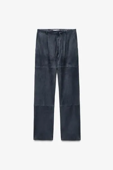 LIMITED EDITION SUEDE LEATHER TROUSERS