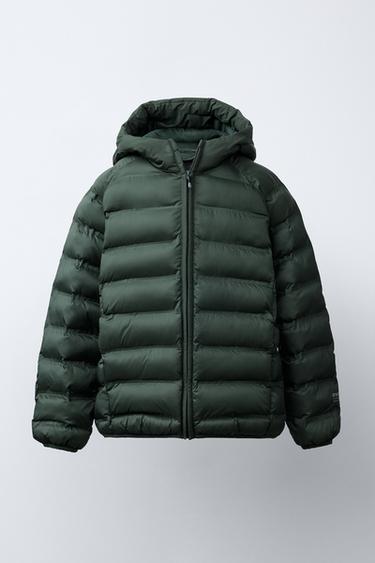 Zara Ультралегкая куртка с капюшоном