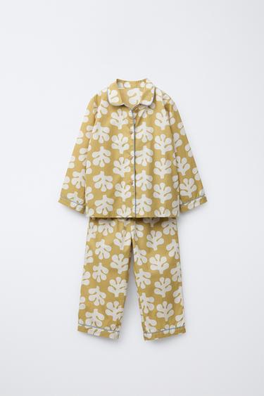 Zara 3-6 лет/ пижама, рубашка и брюки с узором форм