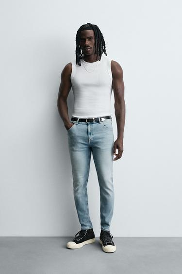 Zara Укороченные джинсы SKINNY