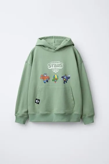 Толстовка с капюшоном BRAWL STARS © SUPERCELL OY