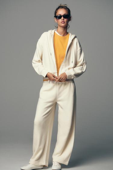 Zara Худи в стиле рустик с капюшоном