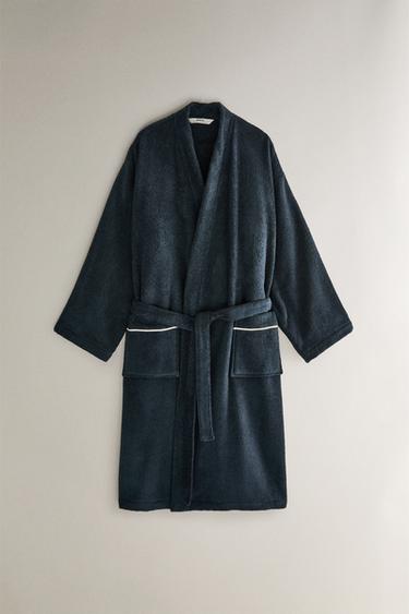 Zara Халат экстра мягкий с линией каймы (380 г/м²)