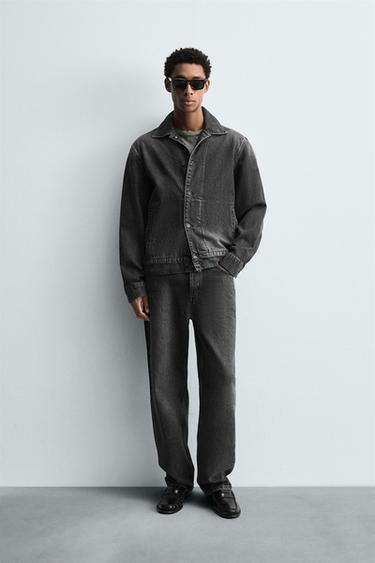 Zara Джинсовая куртка-рубашка