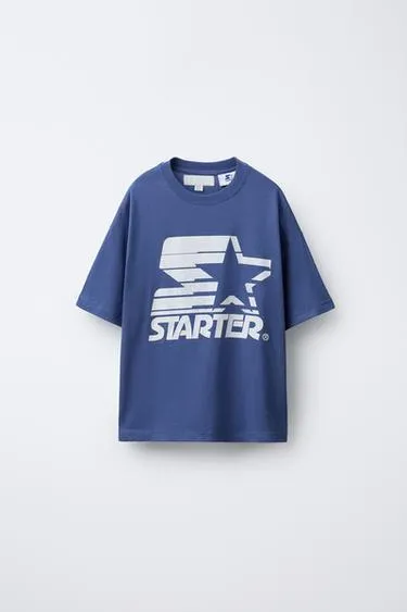 Футболка с принтом и логотипом STARTER ®