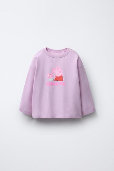 Zara Футболка с принтом PEPPA PIG ™ купить с доставкой.