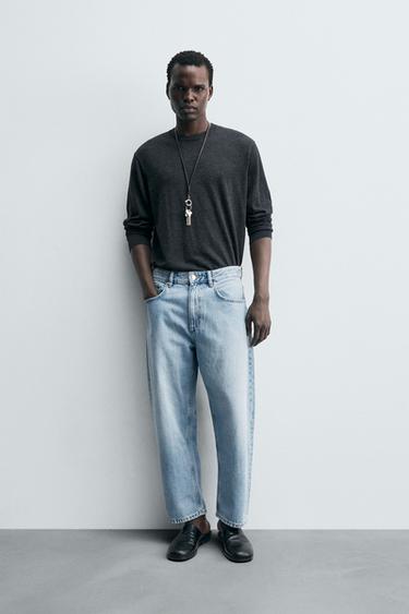 Zara Джинсы TAPERED WIDE FIT