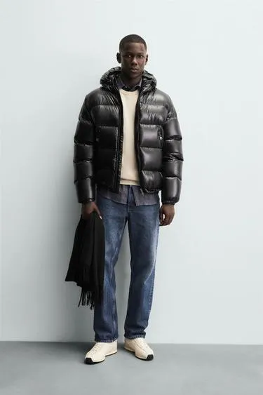Пуховик WATER REPELLENT с наполнителем из 100% пера