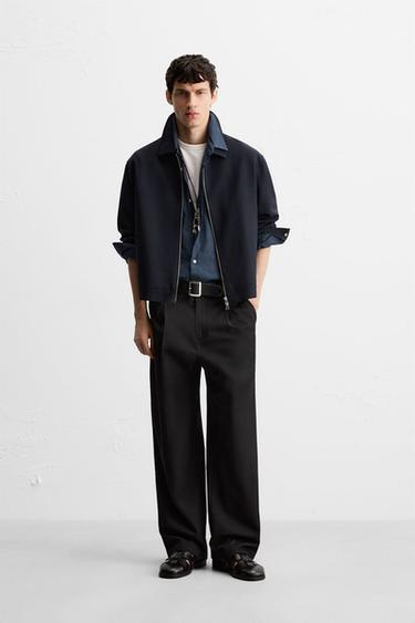 Zara Куртка-рубашка на молнии