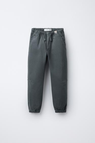 Zara Базовые брюки-джоггеры