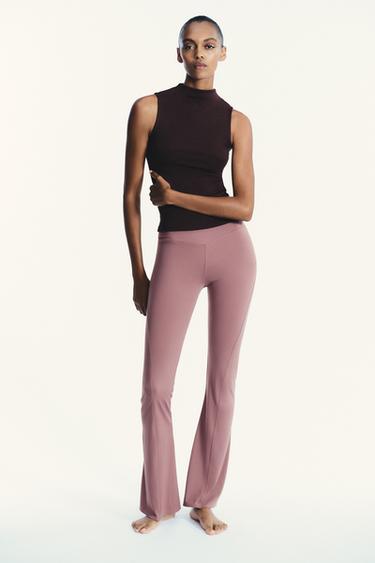 Zara Топ из хлопка и модала