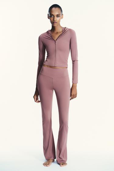 Zara Толстовка SEAMLESS из полиамида