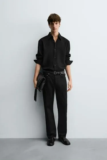 Рубашка из струящейся ткани LIMITED EDITION