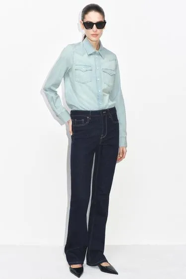 Zw collection bootcut mid-waist jeans- Заказать в России