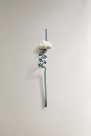 Zara Набор детских соломок с облачным узором TRITAN™