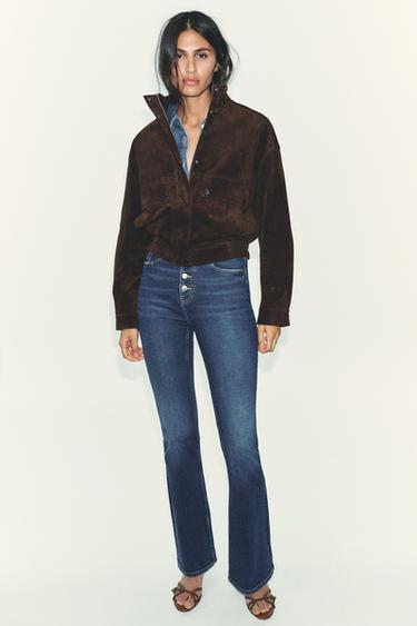 Zara Джинсы Z.06 клеш с высокой посадкой