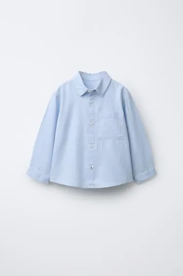 PLAIN SHIRT WITH POCKET