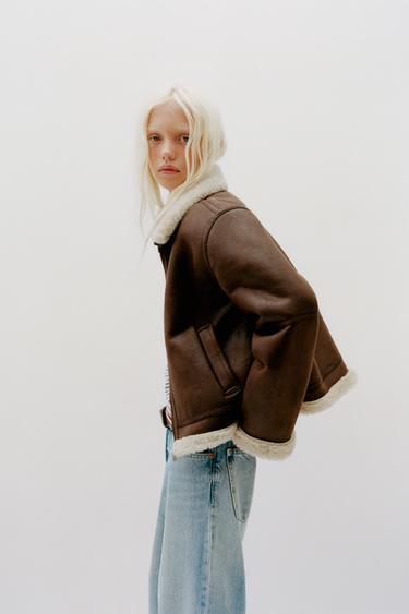 Zara Дубленка купить с доставкой.