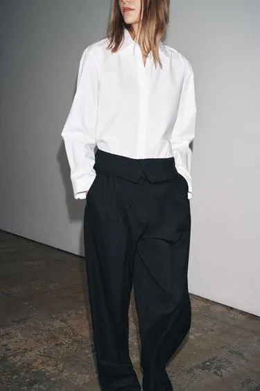 POPLIN SHIRT ZW COLLECTION