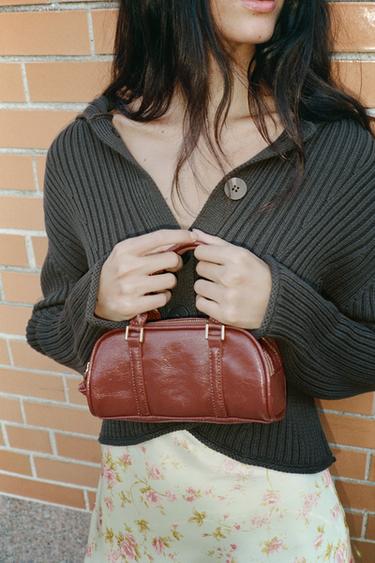 Zara Небольшая сумка-боулинг