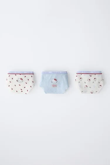 6-14 лет/набор из трех трусов HELLO KITTY © SANRIO