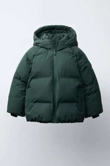 Стеганая куртка WATER REPELLENT с капюшоном