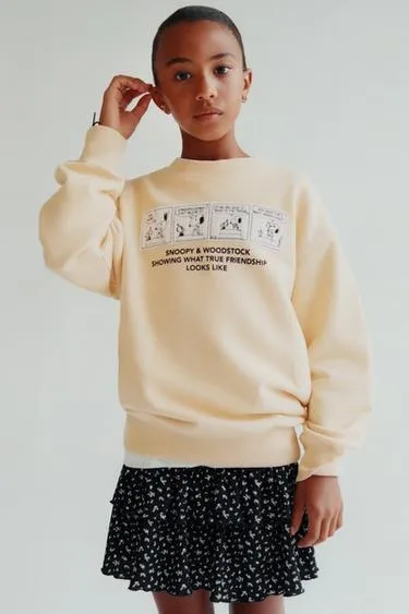 Толстовка с нашивками SNOOPY PEANUTS™