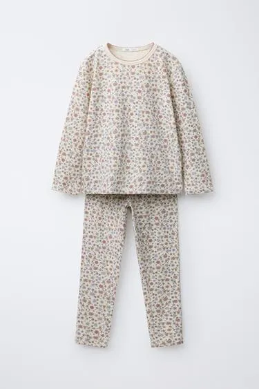 6-14 YEARS/ FLORAL PYJAMAS