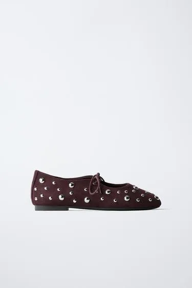 STUDDED BALLERINA