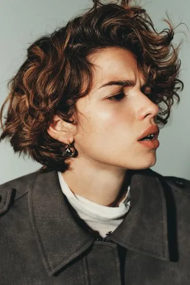 Комбинированные серьги с шариком- Заказать в России