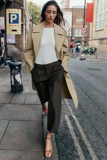 DARTED CARROT TROUSERS