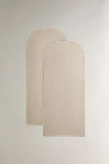 Чехол для защиты одежды из льна (упаковка из 2 штук)- Заказать в России