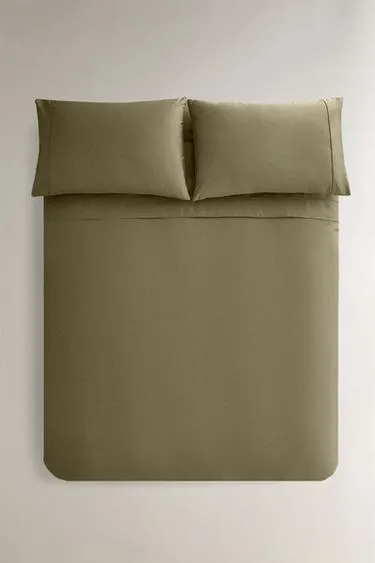 PERCALE DUVET COVER (300 THREAD COUNT)