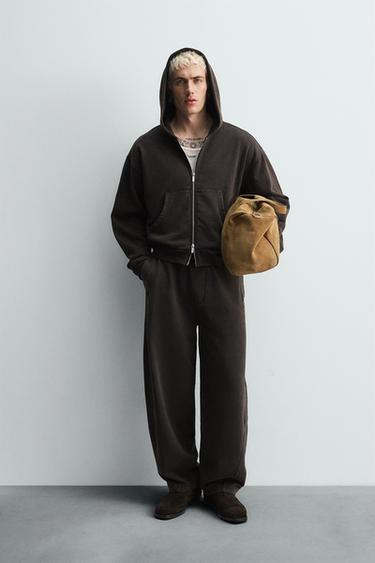 Zara Брюки-джоггеры свободного кроя