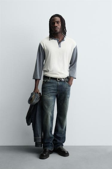 Zara Джинсы FLARE FIT с заниженной талией