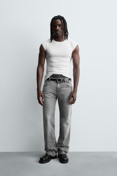 Zara Джинсы FLARE FIT с заниженной талией