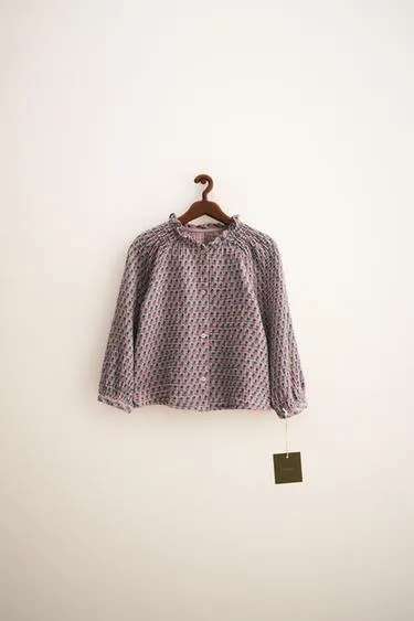 ZARA TIMELESS - рубашка с рельефным принтом