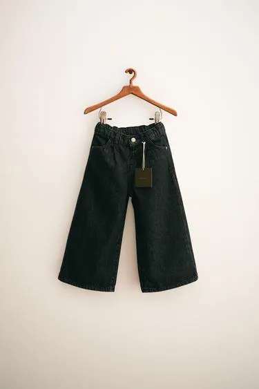 ZARA TIMELESS - WIDE-LEG JEANS