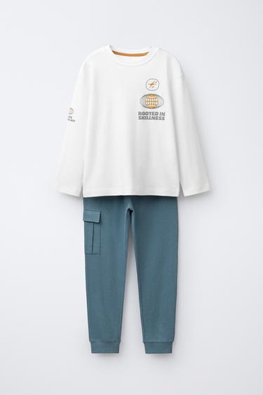 Zara 6-14 лет/пижама с деревом бонсай