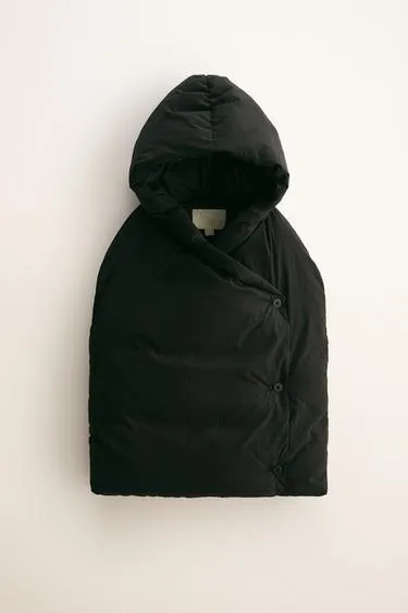 ZARA TIMELESS - нейлоновый Cпальный мешок для носки ребенка с перьями и пухом