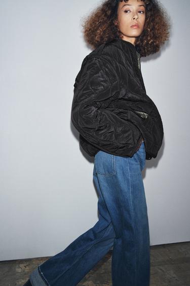 Zara Двусторонняя стеганая куртка — ZW COLLECTION