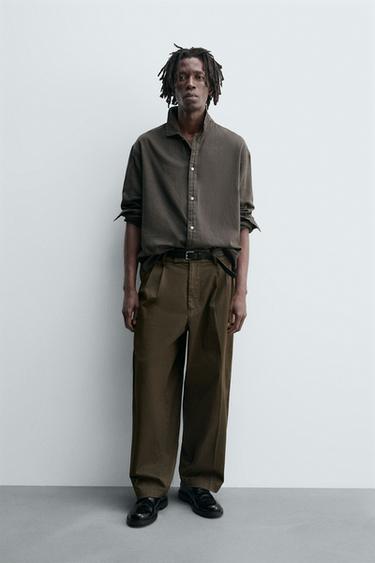 Zara Цветная джинсовая рубашка