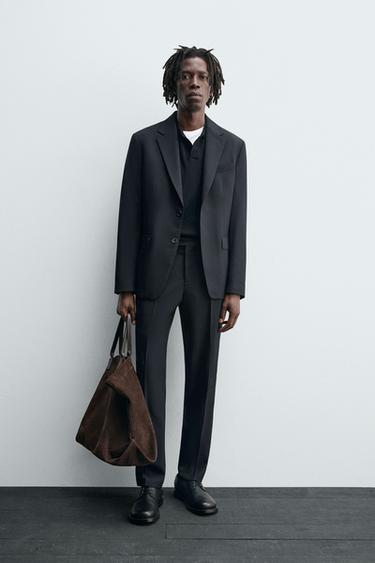 Zara Костюмные брюки из 100% шерсти