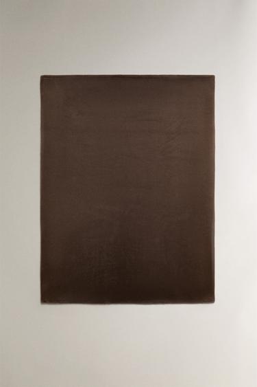 Zara Плед из искусственного меха с двумя лицевыми сторонами