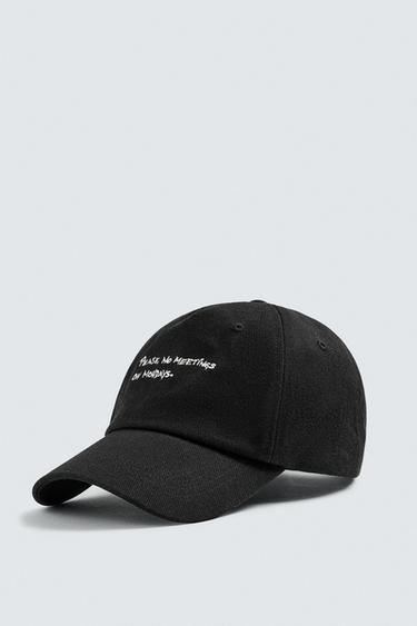 Zara Кепка с контрастной вышивкой