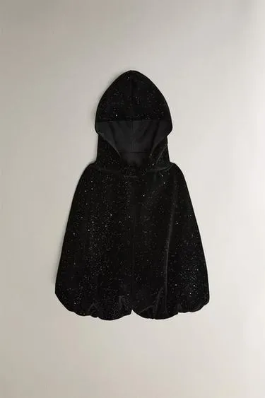 CHILDREN'S WITCH CAPE HALLOWEEN COSTUME